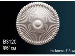 Розетка потолочная B3120